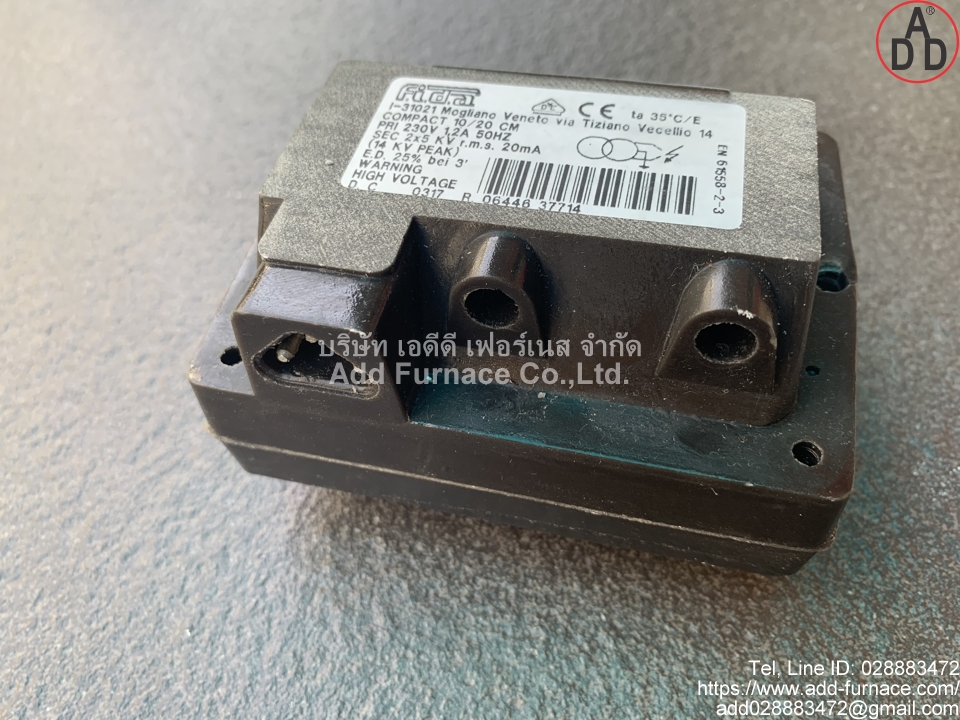 Fida Compact 10/20 CM ignition-transformer(6)